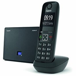 Resim Gigaset AS690 IP Siyah Telsiz Dect Telefon 