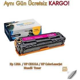 Resim Hp 128A / Hp Ce323A / Hp Colorlaserjet Cm1415Fn Kırmızı Uyumlu To 