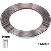 Resim 3EGROUP Yapiskanli Nikelaj Serit Bant Cita 9Mm 3 Metre Krom 