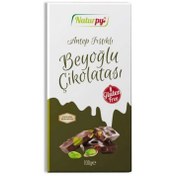 Resim NATURPY Glutensiz Antep Fıstıklı Beyoğlu Çikolatası 100g 
