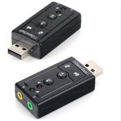 Resim Dark Usb2.0 7.1 Stereo Ses Efektli Ses Kartı (Windows Ve Mac Destekli)(DK-AC-USC71) 