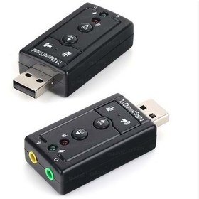 Resim Dark Usb2.0 7.1 Stereo Ses Efektli Ses Kartı (Windows Ve Mac Destekli)(DK-AC-USC71) 
