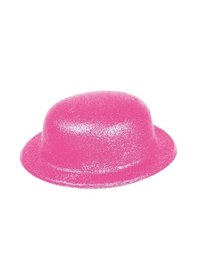 Resim Mey İthalat Pembe Renk Simli Melon Yuvarlak Parti Şapkası 24x26 Cm Diğer 
