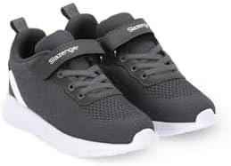 Resim Slazenger FLAREX Unisex Çocuk Cırt Cırtlı Koyu Gri/Beyaz Günlük Spor Ayakkabısı 