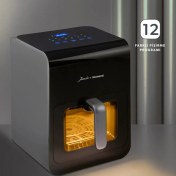 Resim Jumbo x Homend Airfryday 2507H 12 Farklı Program Dokunmatik Ekran Buhar Fonksiyonlu 6l Airfryer 