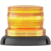 Resim Mesan Ø90 Xenon Çakar İkaz Lamba Turuncu 85-265vac Ms 703.3.85-265vac 