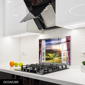 Resim Olinpa Cam Ocak Arkası Koruyucu | Pencere 