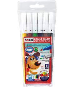 Resim Fatih 6 Renk Keçeli Boya Kalemi 