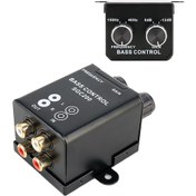 Resim Araba / Ev Amplifikatörü Subwoofer Bas Kontrol Cihazı Amplifikatör Regülatörü 
