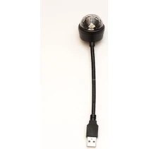 Resim Esranın Dünyası Busstier Araç Içi LED Işık USB Disko Topu Çok Renkli 9 Modlu Tavan ve Ayak Altı Aydınlatma Ses Kontrollü Mini Projektör Parti Atmosfer Lambası 