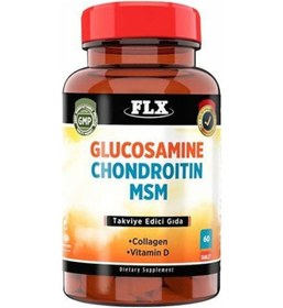 Resim Flx Glukozamin Chondroitin Msm Vitamin D Collagen 60 Tablet 