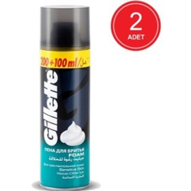 Resim Gillette Hassas Tıraş Köpüğü 2 x 300 ML 