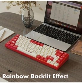 Resim Miaxtreme Ak680 Kablolu Red Switch Mekanik Klavye-rainbow Aydınlatma Hot-swap 