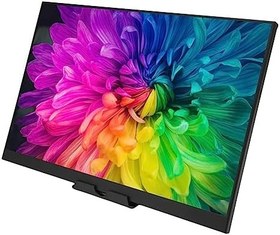 Resim 16 inç Monitör, 60Hz Yerleşik Hoparlörler Tip C Taşınabilir Dokunmatik Ekran Monitör 16 inç Dokunmatik ekranlı Monitör HD 1920x1200 Taşınabilir Monitör Oyun Için dizüstü 