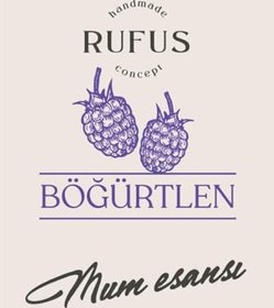 Resim Rufus Concept Böğürtlen Mum Esansı 500ml 