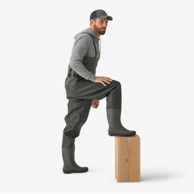 Resim Decathlon Caperlan Balıkçı Tulum Çizmesi - Balıkçılık - PVC - 100 