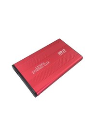 Resim 2.5 Hdd Kutusu Usb 3.0 Harici Harddisk Kutusu Kırmızı 