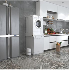 Resim Kenzlife Çamaşır&bulaşık Makinesi Dolabı Lenyamdf Byz 015 80 70 % 100 Mdf Full Mdf Banyo Aparatı Arkalıksız Büyük Boy Xlarge Beyaz 