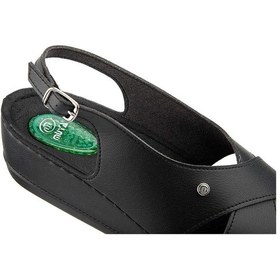 Resim Muya Ingane 35207 Anatomik Kadın Topuk Dikeni Sandalet Siyah Siyah 