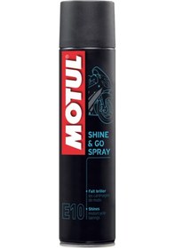 Resim Motul E10 Shine & Go Spray 400 Ml Motosiklet Temizleme 