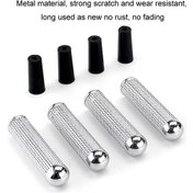 Resim Flybuy Takım Otomobiller Modifikasyon Metal Kapı İçin İç Evrensel Cıvataları Aksesuarları Adet 8mm 4 / Qe 