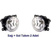 Resim GSK TİCARET Renault Symbol Uyumlu Sis Far Takımı Duylu 2013-2016 - 2 Adet Set Sağ - Sol 