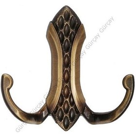 Resim Gürçayhırdavat Gürçay Petek Askı Elbise Duvar Kapı Askısı Antik (2 Adet) Diğer 