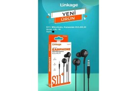 Resim Linkage Lkl-19 S11 Kablolu Mikrofonlu Kumandalı 3,5mm Jack Kulaklık 