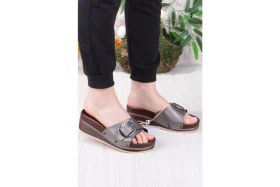 Resim Pierre Cardin 7418 Anatomik Rahat Ürün Tokalı Kadın Terlik 