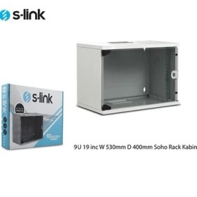 Resim TeknoKapsül S-Li̇nk Sl-U9 Yeni̇ Nesi̇l 9u 530X400 19 Inc W Soho Rack Kabi̇n 