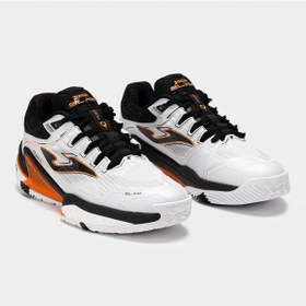 Resim Beyaz - Siyah Joma Erkek Tenis Tenis Ayakkabı Slam Men 2542 Blanco Tslams2542om 