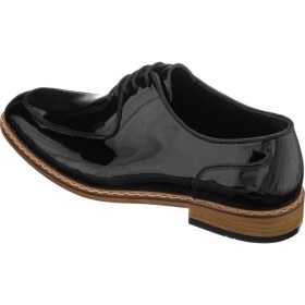 Resim Costo Shoes GS1905 Siyah Rugan Deri Vip Serisi Klasik Erkek Kundura Rahat Şık Kalıp 