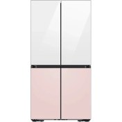 Resim Samsung RF71DB965E8C 819 Litre Beyaz - Pembe Gardırop Tipi Buzdolabı 