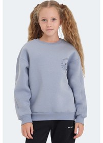 Resim Slazenger Lone Çocuk Taş Gri Sweatshirt Taş Gri 