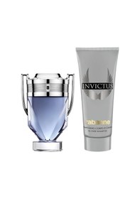 Resim Paco Rabanne Invictus Edt 100 Ml + All Over Shampoo 100 Ml Erkek Parfüm Seti Odunsu 