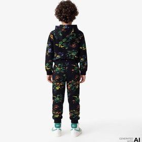 Resim Nike Fly Knit Çocuk Siyah Eşofman Altı 