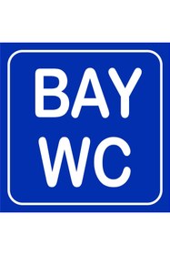 Resim Burada Medikal ve Reklam Wc Lavabo Tuvalet Yönlendirme Etiket Sticker Yapıştırma 15x15 cm 