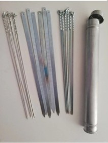 Resim Mobilreyon Mangal Seti - 6 Adana Kebap,6 Ciğer,6 Kuşbaşı,şiş Kabı 
