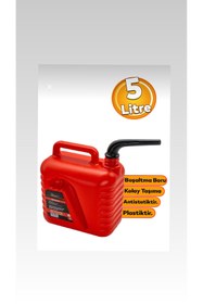 Resim Adin Arenteknik Boşaltma Borulu Benzin Bidonu 5 Lt Mazot Boşaltma Doldurma Depolama 