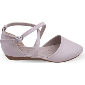 Resim Sedef 298 Kadın Bilekten Bağlı Günlük Babet Ayakkabı 001 