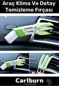 Resim Carlburn Özel Üretim Zorlu Dar Yerleri Hassas Temizleyen Otomobil Araç Klima Detay Temizleme Fırçası 
