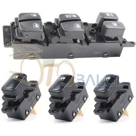 Resim Hyundai Accent Era Cam Açma Dügmesi Anahtari Takim 2006--2012 264839291 