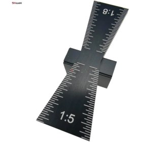 Resim Waige Parça Kırlangıç Işaretleyici Şablonu Işaretleme Gömme Ölçer Şablonu Kırlangıç Kuyruğu (Yurt Dışından) 