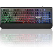 Resim GameBooster Gamebooster G4 "pulsefire"rainbow Aydınlatmalı Semi-Mechanical Oyun Klavyesi 