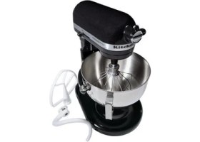 Resim Fabrika-Re Kitchenaid RKV25GOXCV Profesyonel 5quart Bowl Asansör Stand Mixer, Caviar 