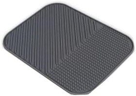 Resim Seahome Çift Taraflı Kaydırmaz Silikon Bulaşık Kurutma Matı Örtüsü Buzluk Halısı Bulaşıklık ANTRASİT RENK SEA148A 