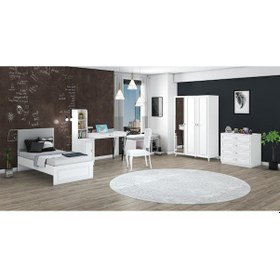 Resim Hanzade 3 Kapılı Genç Odası Takımı Wd21132 