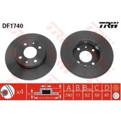 Resim Trw FREN DİSKİ ARKA ALFA 145 146-155 1.4 1.6 1.7 1.8 1.9 2.0 2.5 92- 