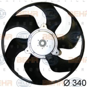 Resim KNECHT CFF314000P Fan Motoru 05- CLIO III-Modus-Micra-Note -Ac 