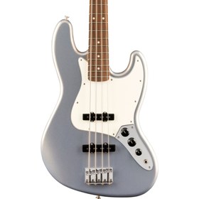 Resim Fender Player Jazz Bass 4 Telli Bas Gitar - Silver / Pau Ferro 